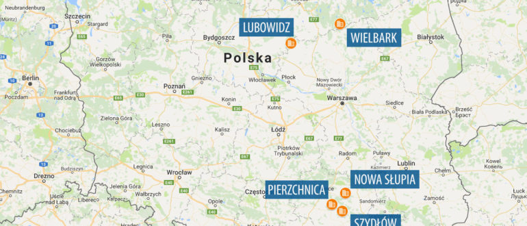 6 новых городов Польши